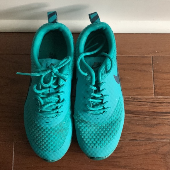 Nike Teal Blue Running Shoes - Picture 3 of 5